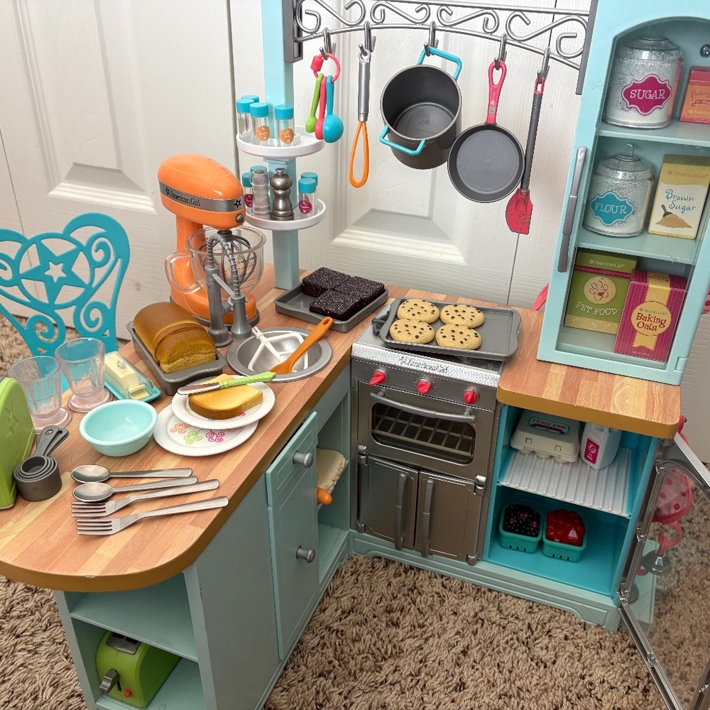 American Girl Doll Kitchen set